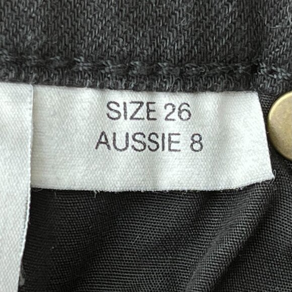 ROLLA'S Black Cropped Jeans - Picture 8 of 12